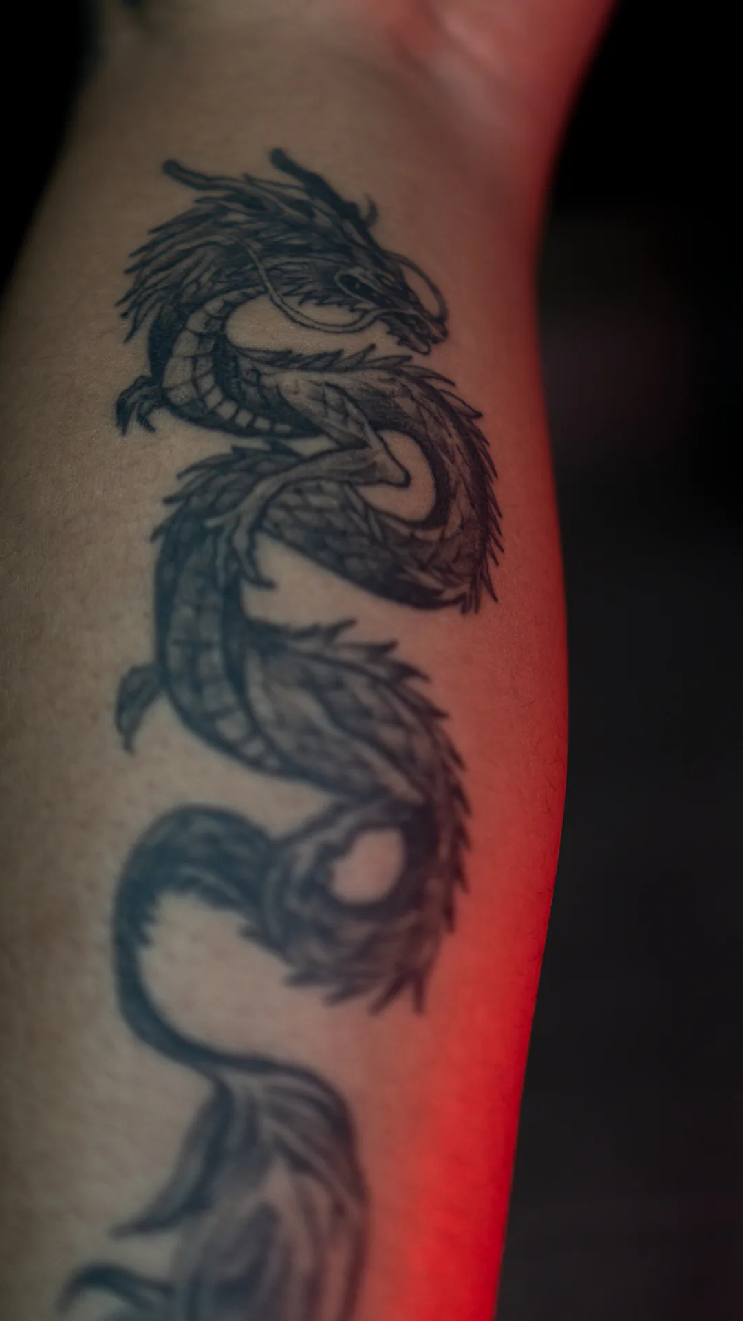 Blackwork dragon