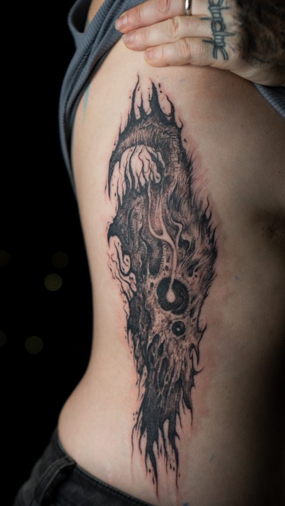 Blackwork Dotwork Tattoo